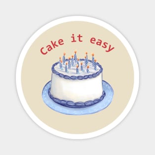 cake it easy Magnet